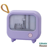 Accent TV Style Lamp | Decorative Add-ons | Purple